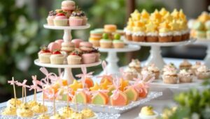 creative baby shower catering