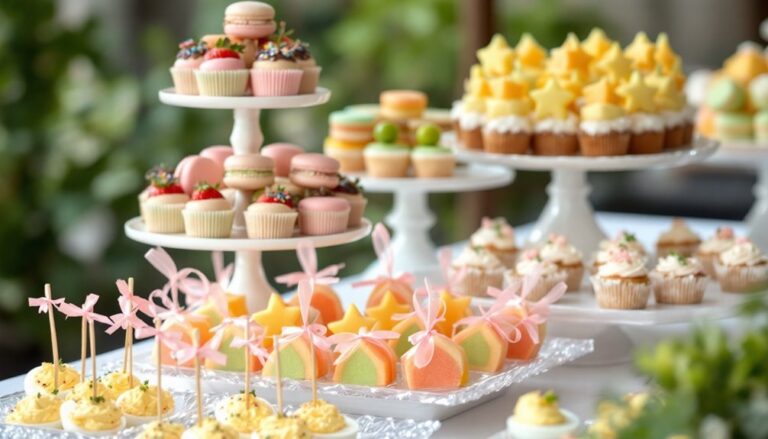 creative baby shower catering