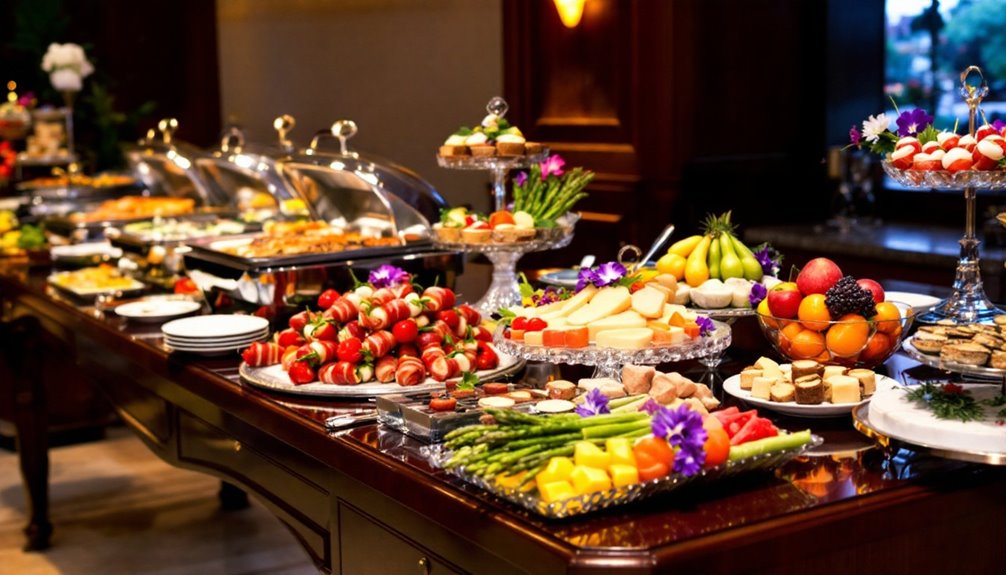 creative buffet party ideas