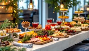 festive catering for offices