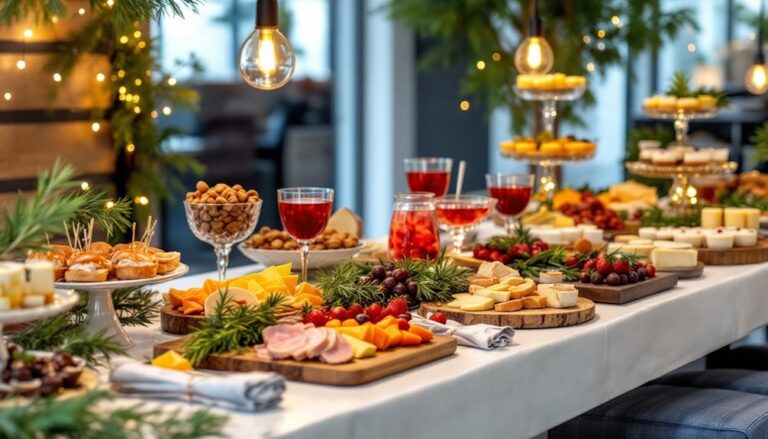 festive catering for offices