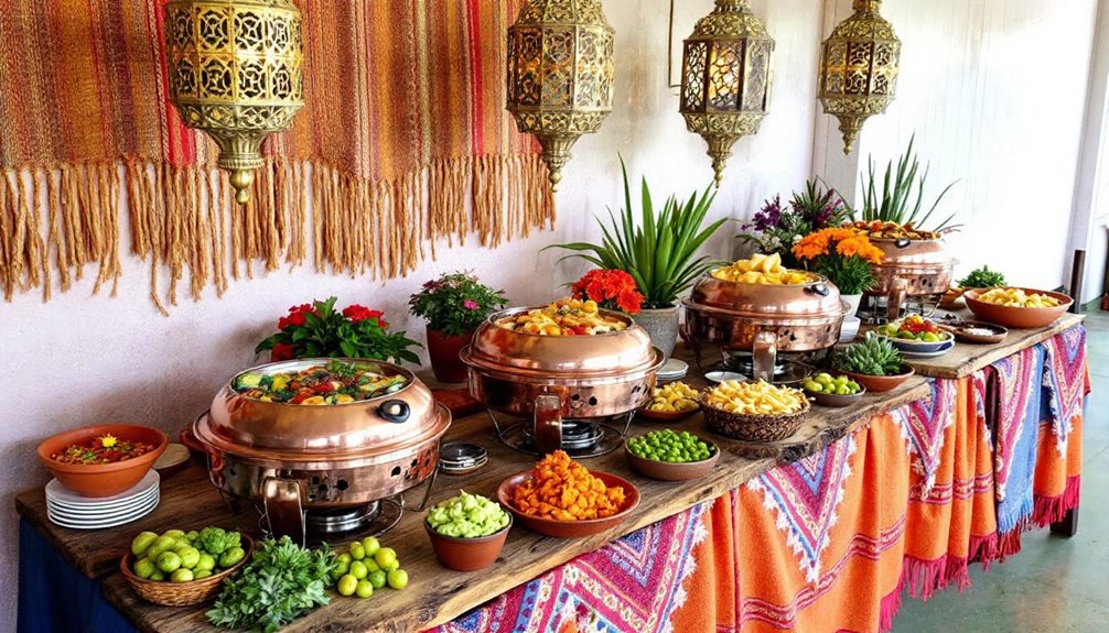 organizing a festive fiesta