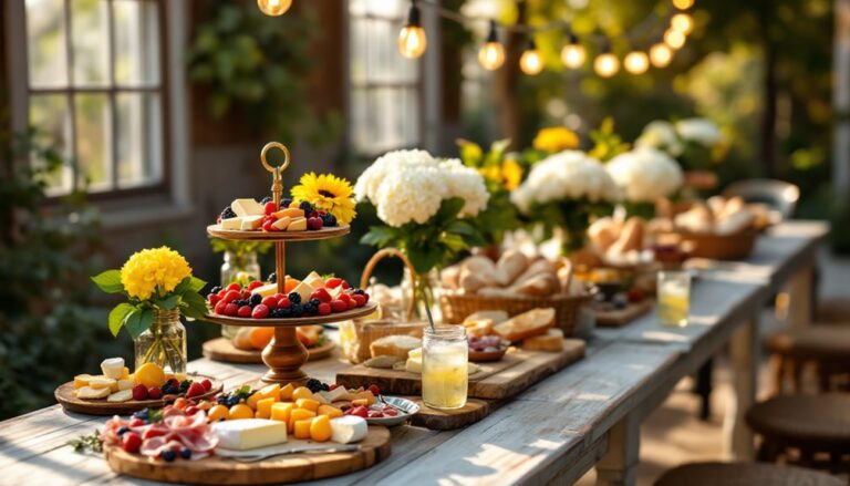 outdoor party catering ideas